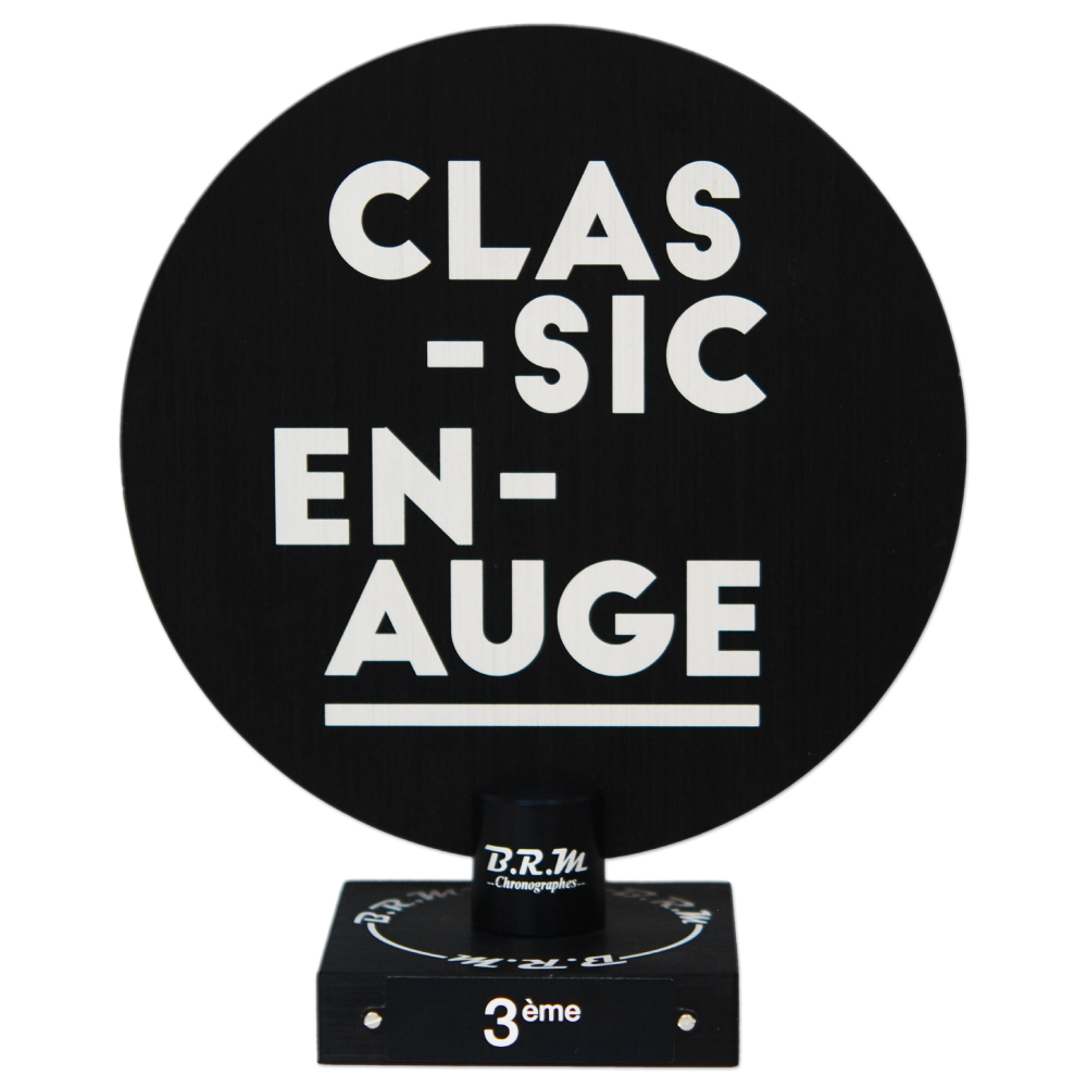 Plaque ronde personnalisable avec numéros